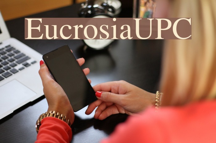 EucrosiaUPC Font examples