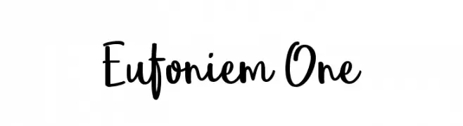 Eufoniem One  Fuentes Gratis Descargar