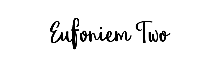 Eufoniem Two  Frei Schriftart Herunterladen
