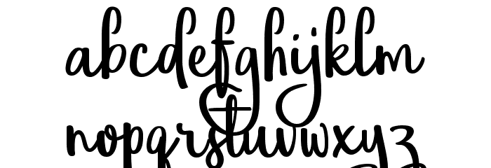 Eufoniem Two Font LOWERCASE