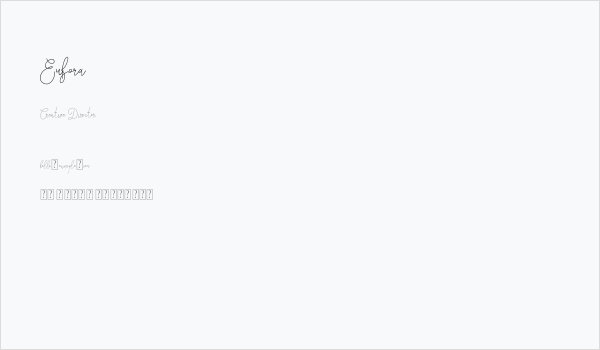 Eufora Business Card
