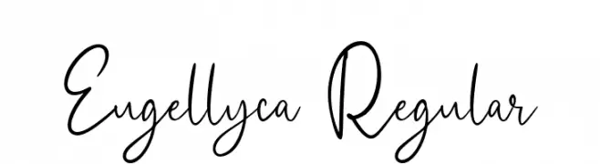 Eugellyca Regular  Frei Schriftart Herunterladen
