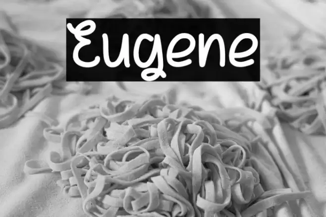 Eugene Schriftart examples