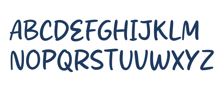 Eugenia Fruit Uppercase