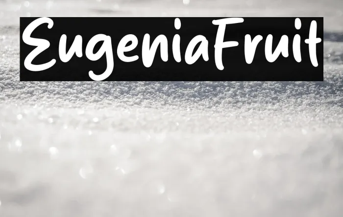 Eugenia Fruit Example 2