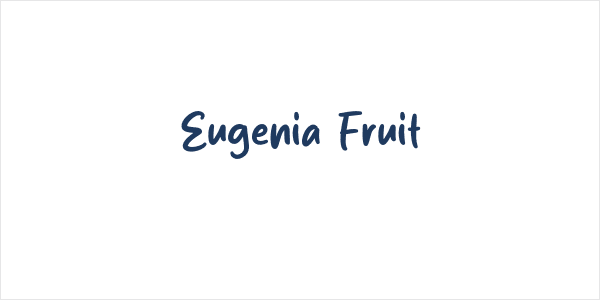 Eugenia Fruit Logo