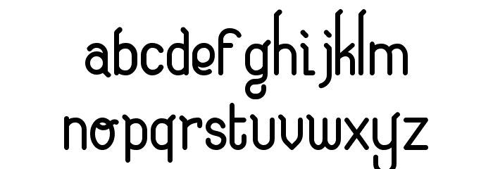 Eugiene script Font LOWERCASE