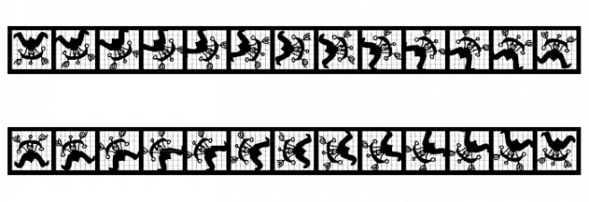 Eulenspiegel خط أحرف صغيرة