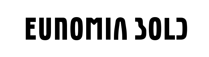 Eunomia Bold Font