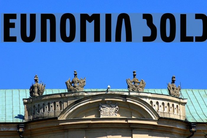 Eunomia Bold Font examples