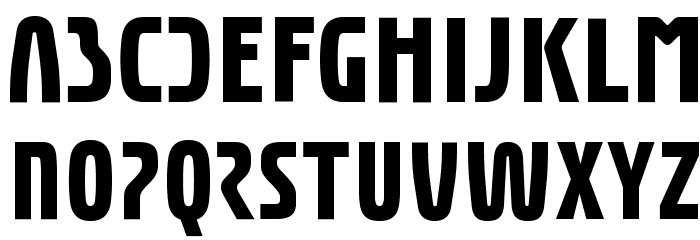 Eunomia Bold Font LOWERCASE