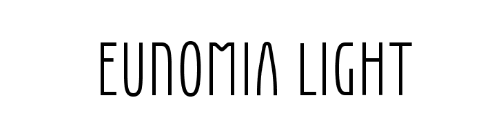 Eunomia Light Font