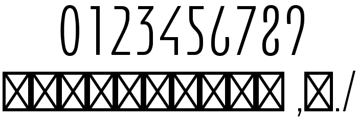 Eunomia Light Font OTHER CHARS