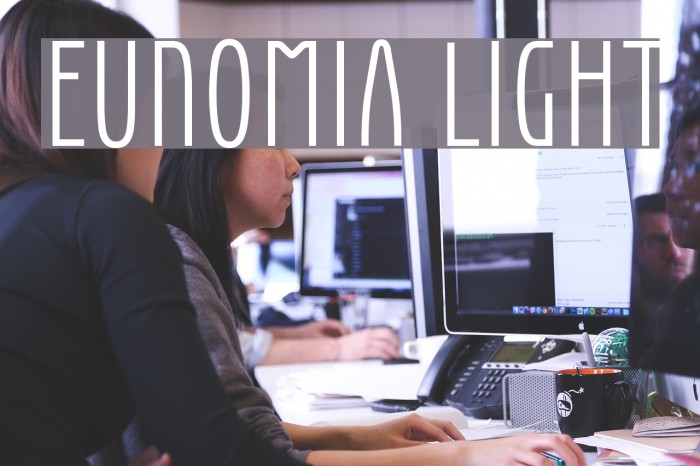 Eunomia Light Font examples
