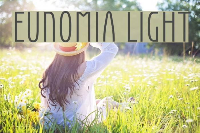 Eunomia Light Font examples