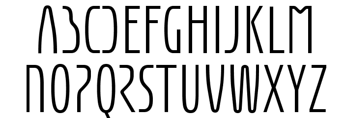 Eunomia Light Font LOWERCASE