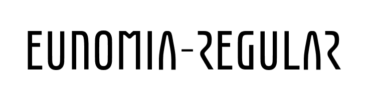Eunomia-Regular फ़ॉन्ट