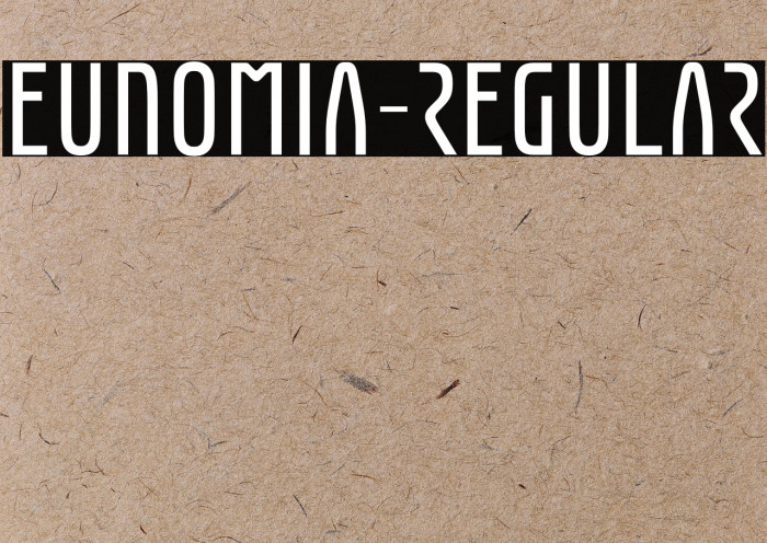 Eunomia-Regular फ़ॉन्ट examples