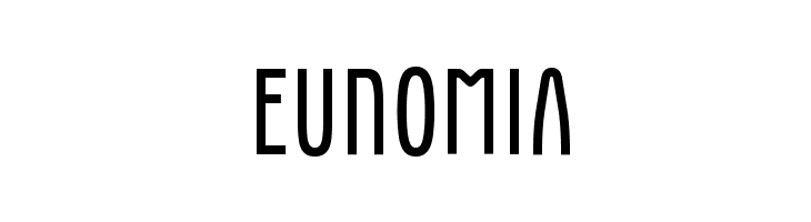 Eunomia  नि: शुल्क फ़ॉन्ट्स डाउनलोड