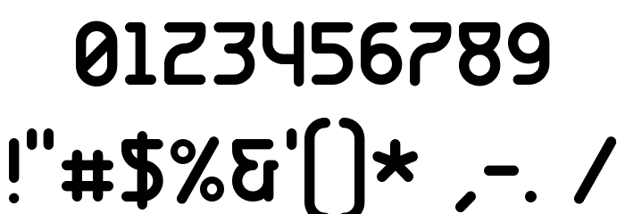 Eunuch Standard Font OTHER CHARS
