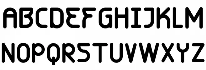 Eunuch Standard Schriftart Groß