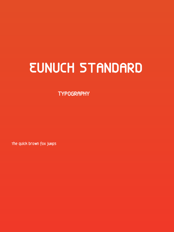 Eunuch Standard Poster