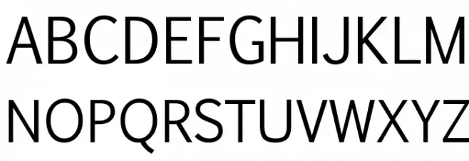 Euphemia UCAS Schriftart Groß