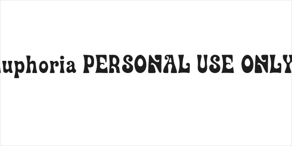 Euphoria PERSONAL USE ONLY! Logo