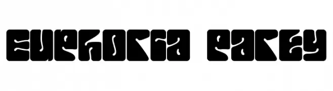 Euphoria Party  Frei Schriftart Herunterladen