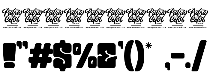 Euphoria Party Font OTHER CHARS
