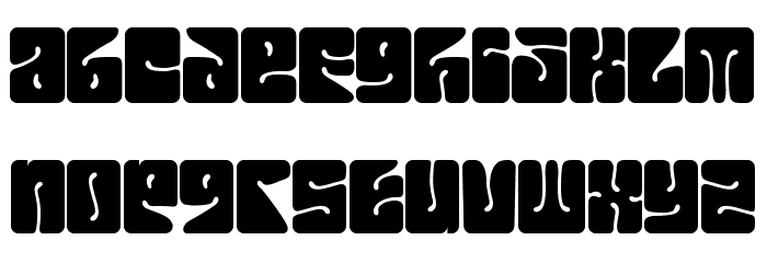Euphoria Party Font LOWERCASE