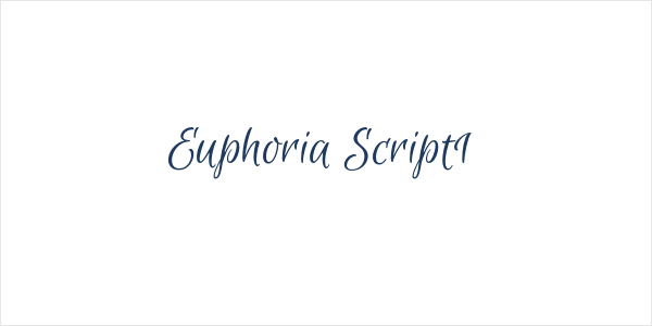 Euphoria Script1 Logo