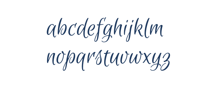 Euphoria Script1 Lowercase