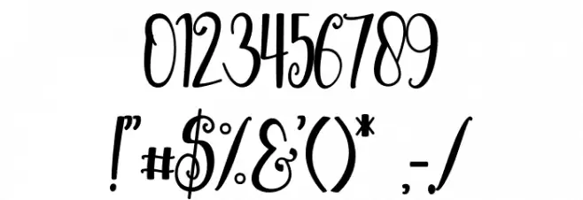 Euphoria Font OTHER CHARS