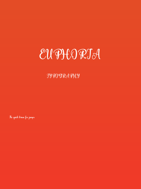 Euphoria Poster