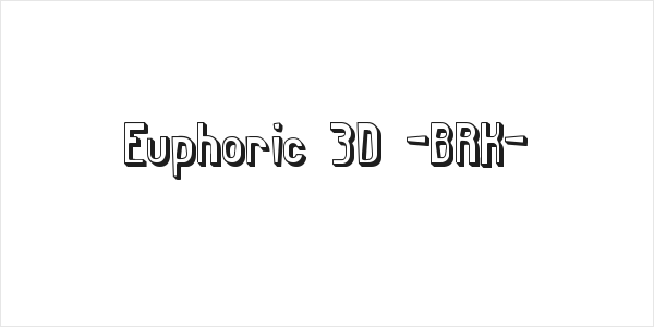 Euphoric 3D -BRK- Logo