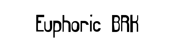 Euphoric BRK  Descarca Fonturi Gratis