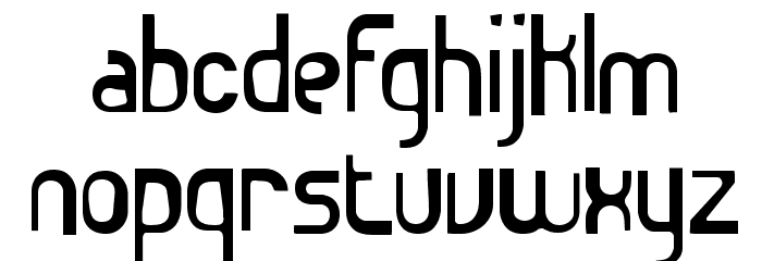 Euphoric BRK Font LOWERCASE