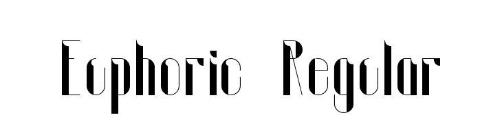 Euphoric Regular  Frei Schriftart Herunterladen
