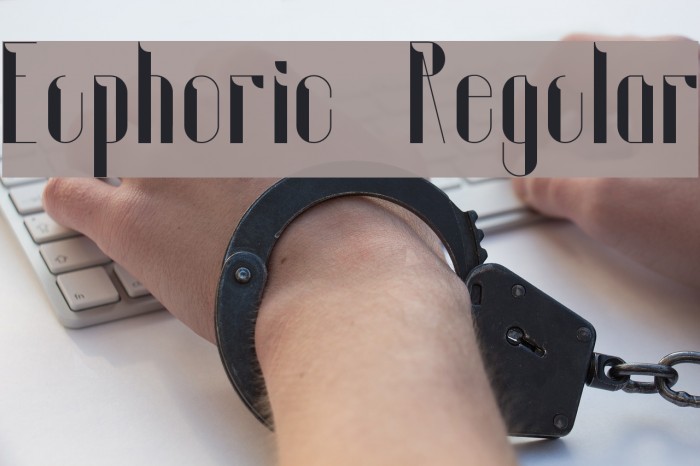 Euphoric Regular Font examples