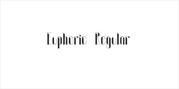 Euphoric Regular Logo