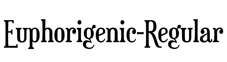 Euphorigenic-Regular  Fuentes Gratis Descargar