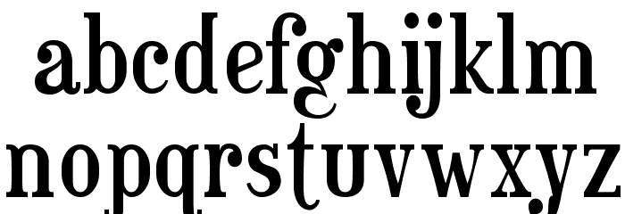 Euphorigenic Font LOWERCASE