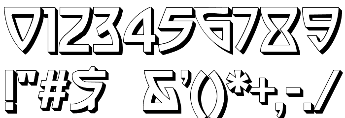 Eupithecia Font OTHER CHARS