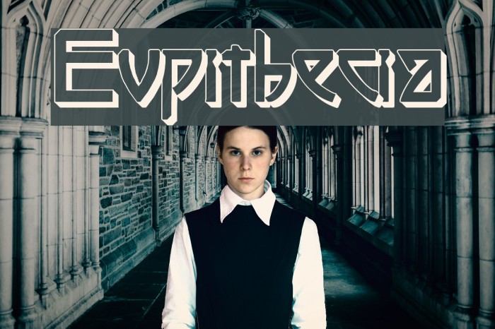 Eupithecia Font examples