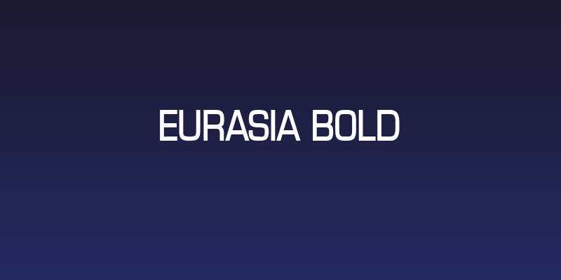 Eurasia Bold Social Header