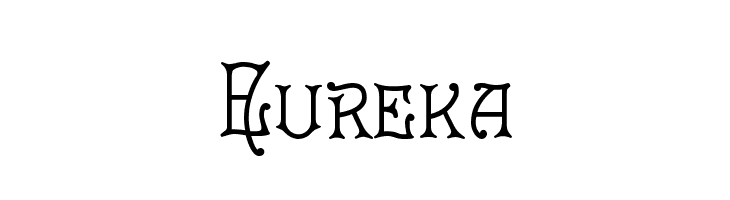 Eureka  Frei Schriftart Herunterladen