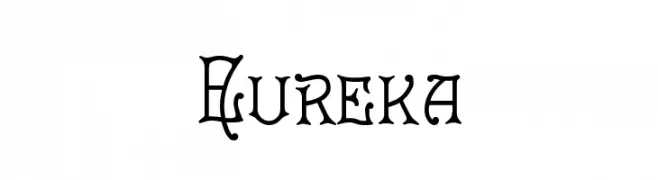 Eureka  नि: शुल्क फ़ॉन्ट्स डाउनलोड