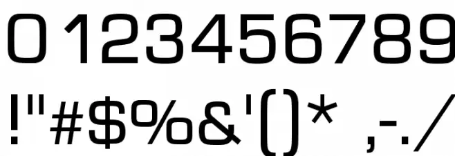 Euro Caps Font OTHER CHARS