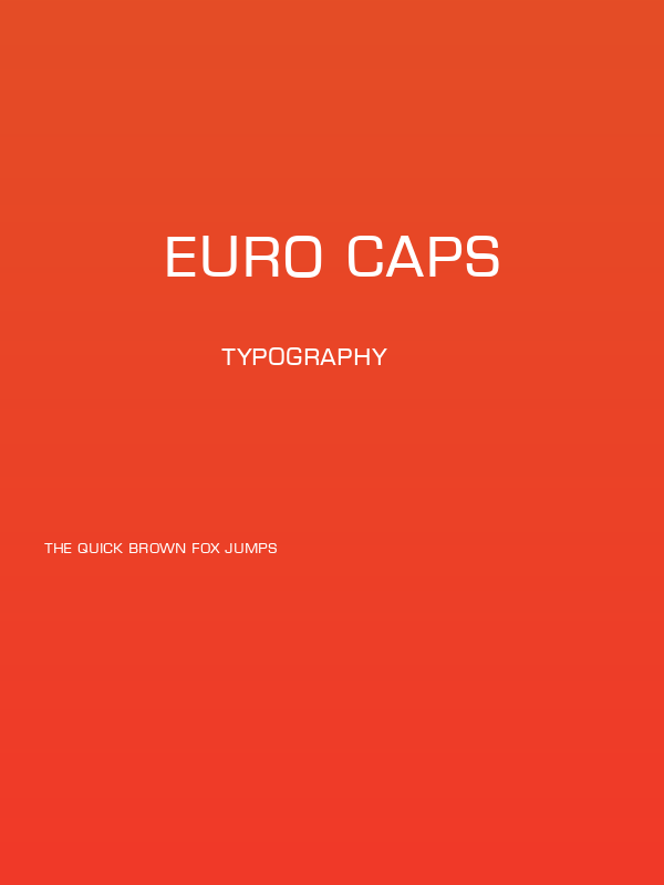 Euro Caps Poster